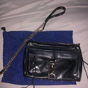 Rebecca Minkoff MAC Bag | Black w/ Gold Metal